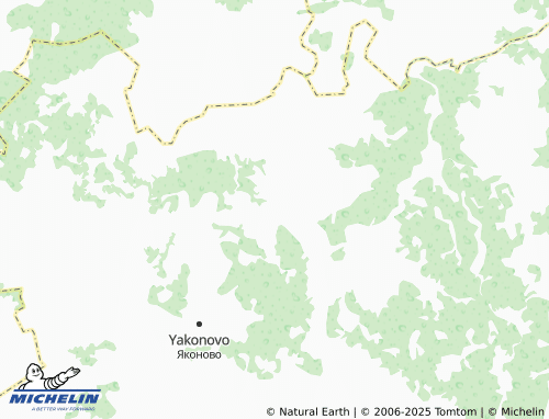 MICHELIN Ostashkovo map - ViaMichelin