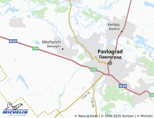 MICHELIN-Landkarte Novoselivske - ViaMichelin