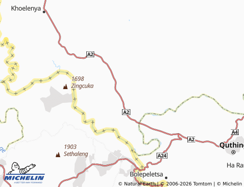 Mappa MICHELIN Holy Cross - ViaMichelin