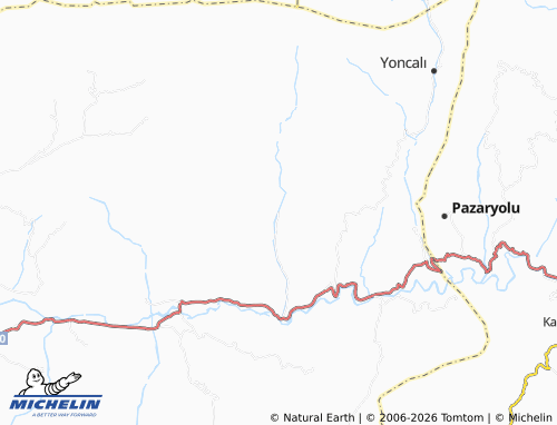 MICHELIN Yazgurdu map - ViaMichelin