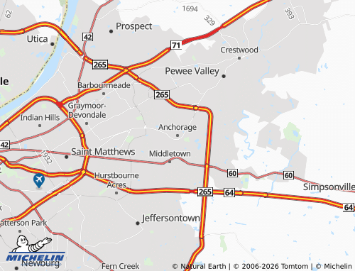 Mappa MICHELIN Anchorage - ViaMichelin