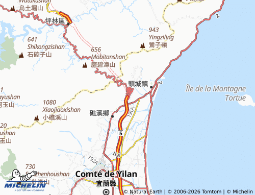 Mappa MICHELIN xiao jin mian - ViaMichelin