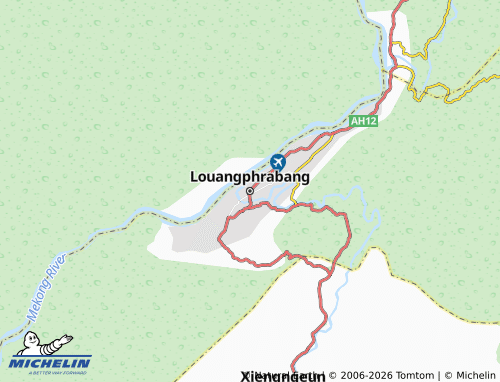 Mapa MICHELIN Louangphrabang - ViaMichelin