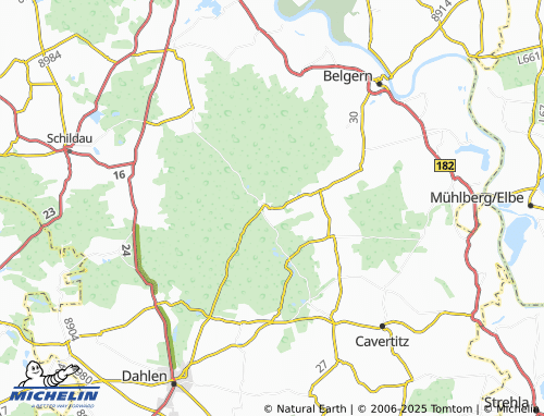 MICHELIN Lausa map - ViaMichelin