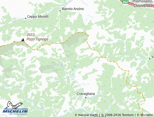 Mapa MICHELIN Rimella - ViaMichelin