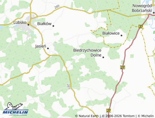 Carte MICHELIN Bieszków - ViaMichelin