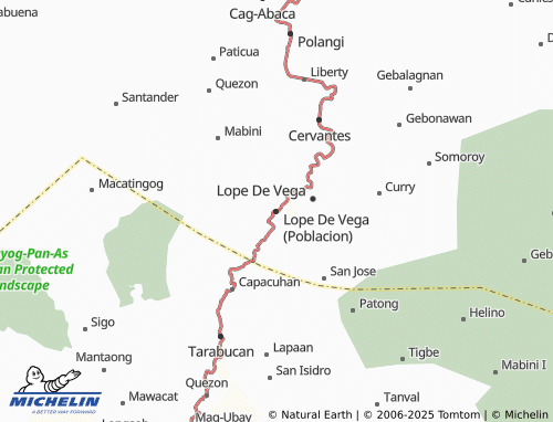 MICHELIN-Landkarte Lope De Vega (Poblacion) - ViaMichelin