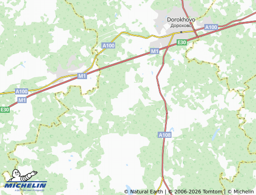 Carte MICHELIN Petrishchevo - ViaMichelin
