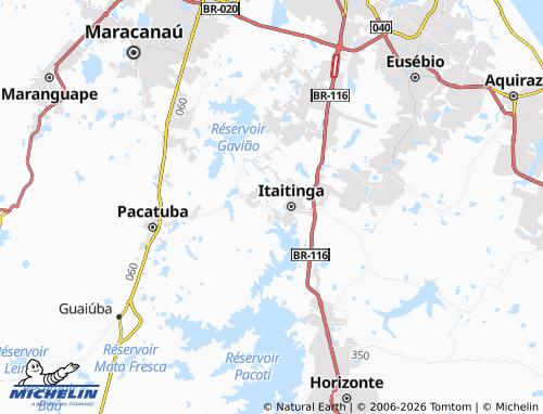 Mapa MICHELIN Bairro Vila Machado - ViaMichelin