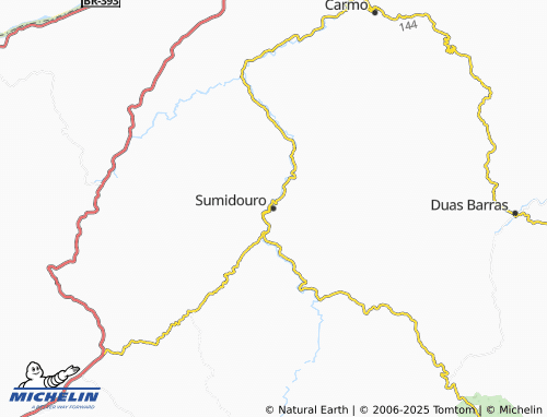 MICHELIN Sumidouro map - ViaMichelin