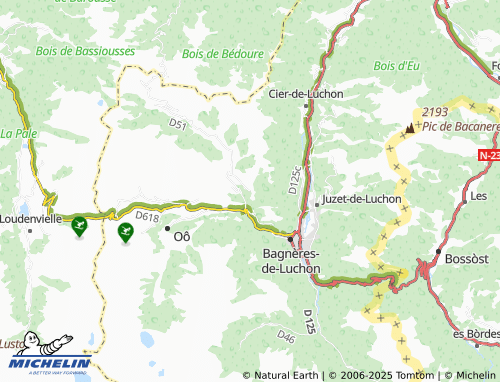 MICHELIN Saccourvielle map - ViaMichelin