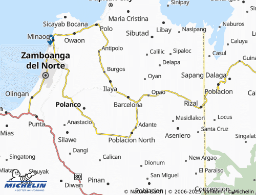MICHELIN Barcelona map - ViaMichelin