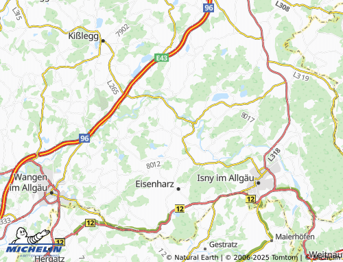 Kaart MICHELIN Göttlishofen - ViaMichelin