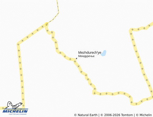 MICHELIN-Landkarte Mezhdurech'ye - ViaMichelin