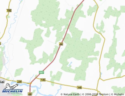 Mappa MICHELIN Lančiūnava - ViaMichelin