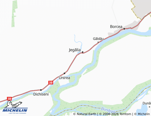 MICHELIN Iezeru map - ViaMichelin