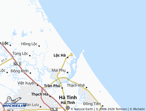 Mapa MICHELIN Thạch Kim - ViaMichelin