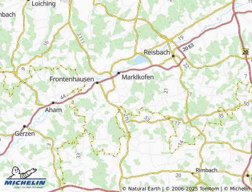 Mappa MICHELIN Ulrichschwimmbach - ViaMichelin