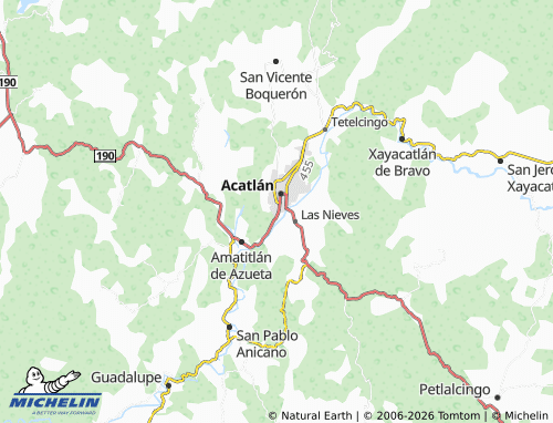 Mappa MICHELIN La Palma - ViaMichelin