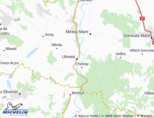 Kaart MICHELIN Ulmeni - ViaMichelin