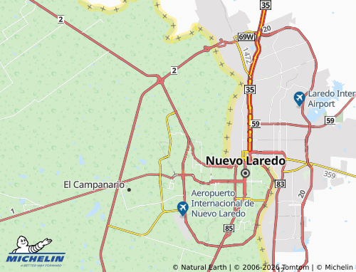 Mappa MICHELIN Los Olivos 2 - ViaMichelin
