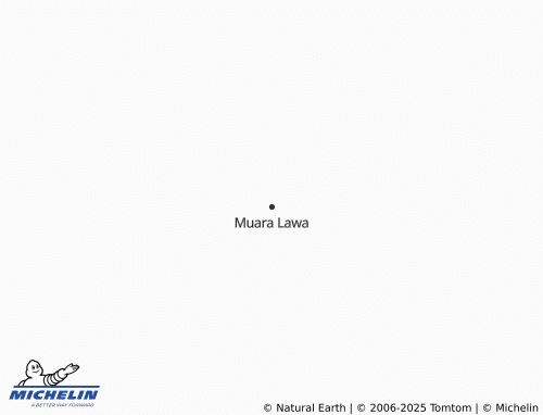 MICHELIN Muara Lawa map - ViaMichelin