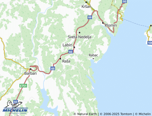 Mapa MICHELIN Presika - ViaMichelin