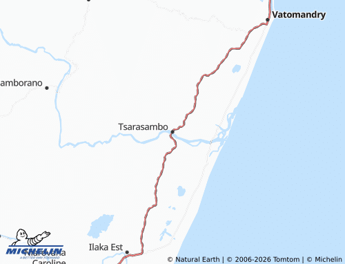 MICHELIN-Landkarte Tsarasambo - ViaMichelin