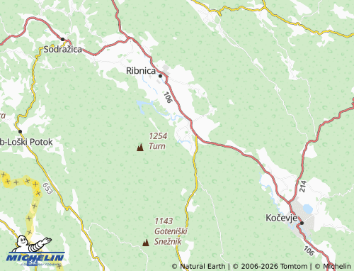 Carte MICHELIN Blate - ViaMichelin
