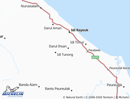MICHELIN Lhok Meureu map - ViaMichelin