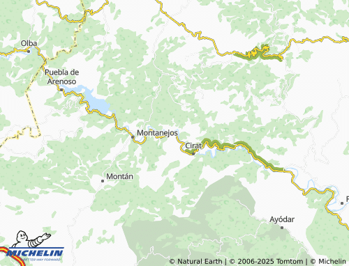 MICHELIN Arañuel map - ViaMichelin