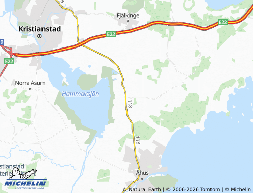 Mapa MICHELIN Rinkaby - ViaMichelin