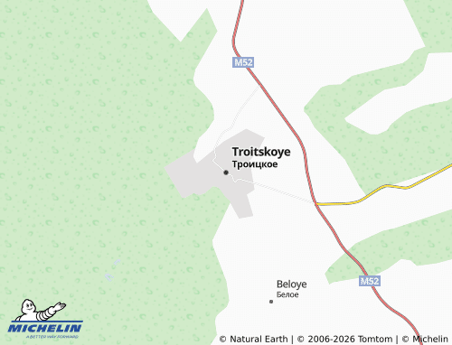 MICHELIN-Landkarte Troitskoye - ViaMichelin