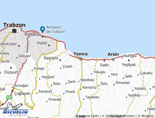 MICHELIN Sancak map - ViaMichelin