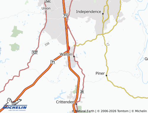 Mappa MICHELIN Walton - ViaMichelin