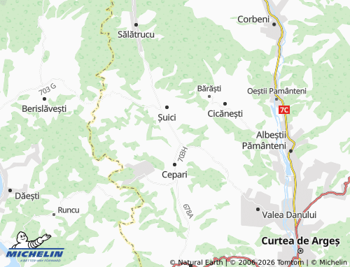 Mapa MICHELIN Rudeni - ViaMichelin