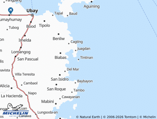 Mappa MICHELIN Tintinan - ViaMichelin