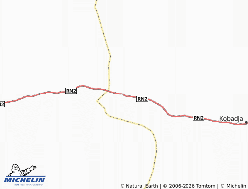 Mappa MICHELIN Kobadjia - ViaMichelin