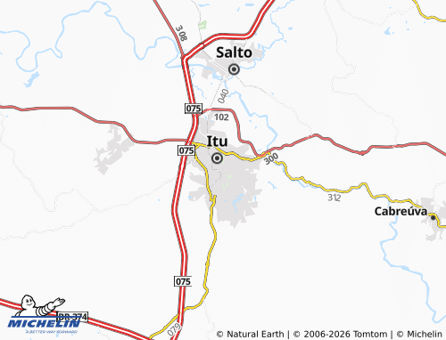 Mapa MICHELIN Vila Santa Rosa - ViaMichelin