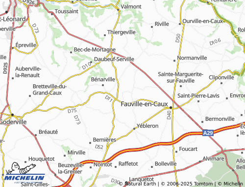 Carte MICHELIN Trémauville - ViaMichelin