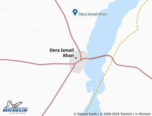 Mappa MICHELIN Dera Ismail Khan - ViaMichelin