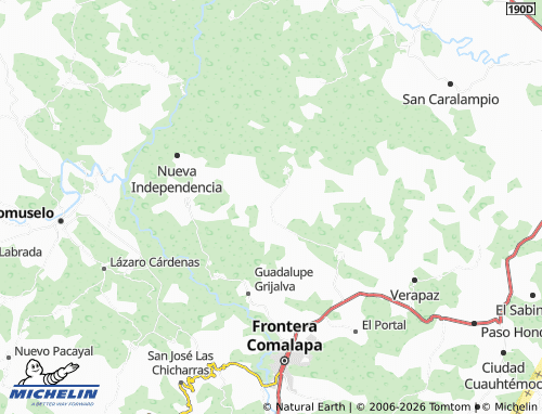 Mappa MICHELIN Costa Rica - ViaMichelin
