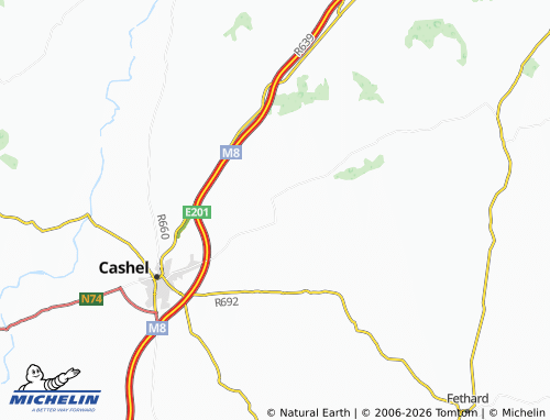 MICHELIN Dualla map - ViaMichelin