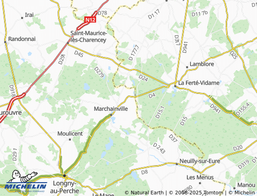 MICHELIN La Livarderie map - ViaMichelin