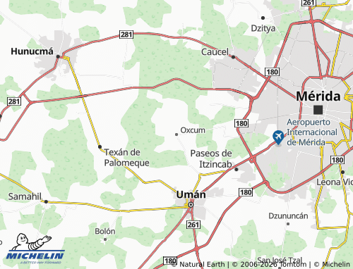 Mappa MICHELIN Oxcum - ViaMichelin