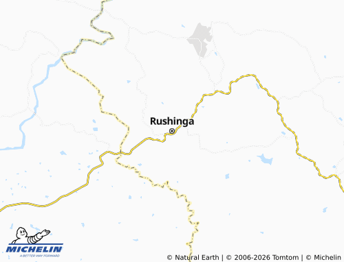 MICHELIN Rushinga map - ViaMichelin