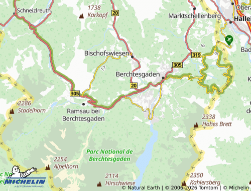 Mapa MICHELIN Engedey - ViaMichelin