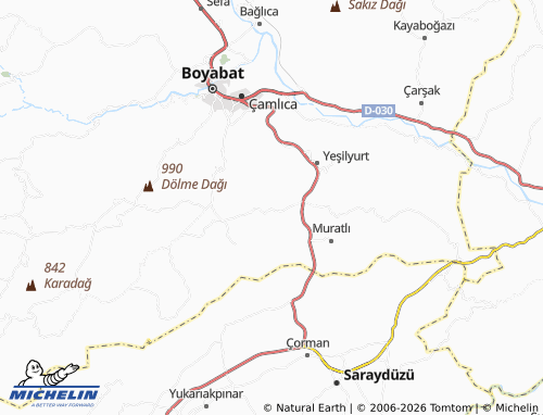 Mappa MICHELIN Doğuca - ViaMichelin