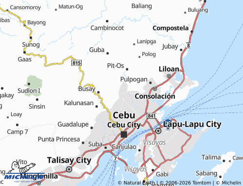 Mappa MICHELIN Talamban - ViaMichelin
