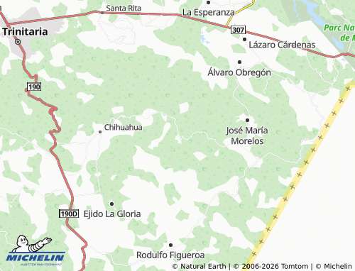 Mapa MICHELIN 20 de Noviembre - ViaMichelin